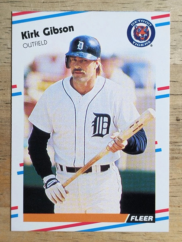 1988 Fleer #55 Kirk Gibson