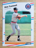 1988 Fleer #74 Alan Trammell