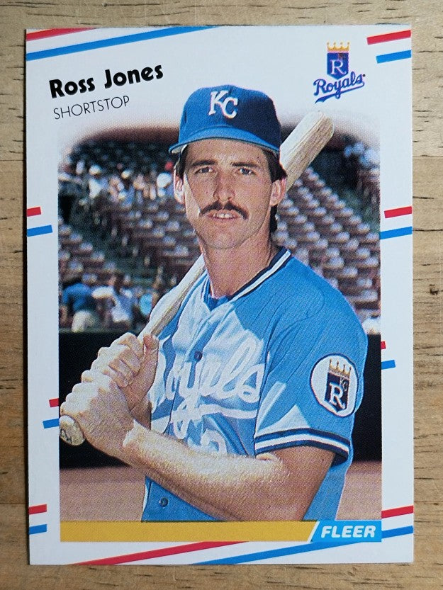 1988 Fleer #262 Ross Jones