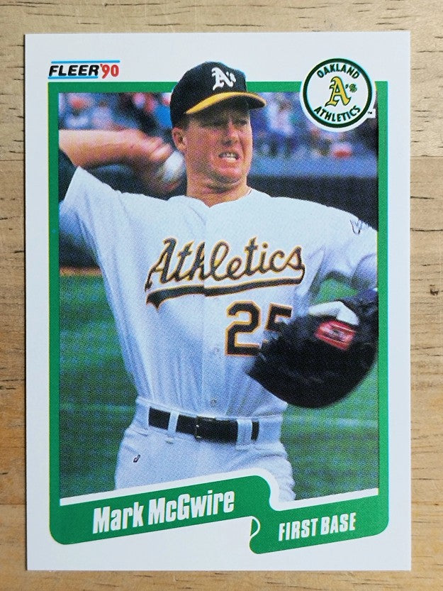 1990 Fleer #15 Mark McGwire
