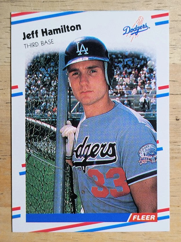 1988 Fleer #515 Jeff Hamilton