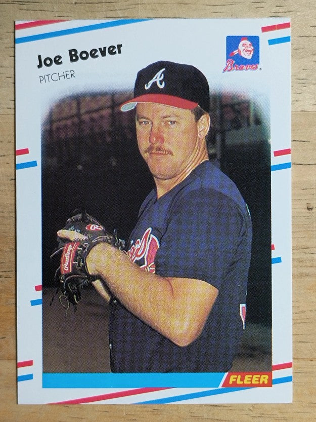 1988 Fleer #534 Joe Boever