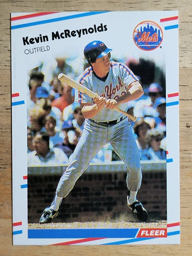 1988 Fleer #143 Kevin McReynolds