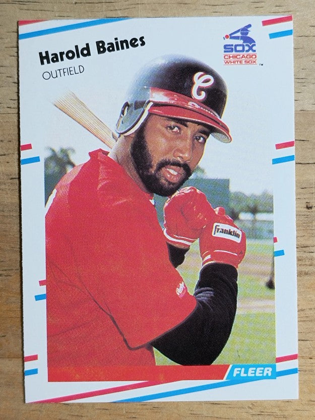 1988 Fleer #391 Harold Baines