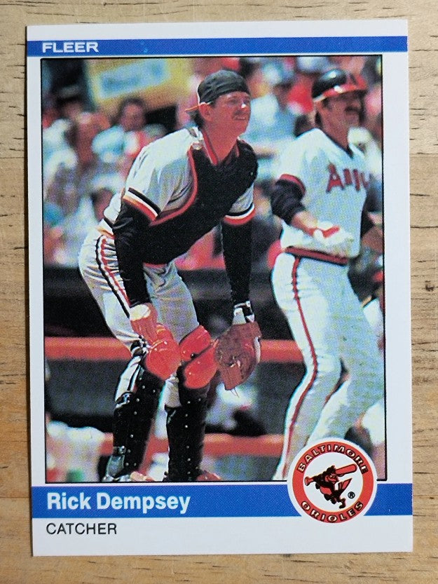 1984 Fleer #6 Rick Dempsey