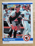 1984 Fleer #6 Rick Dempsey