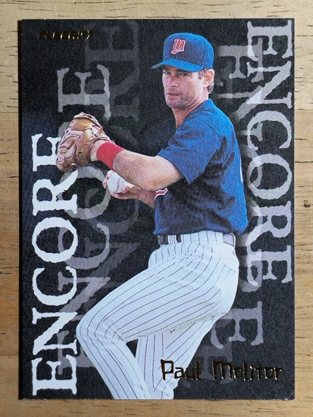 1997 Fleer #709 Paul Molitor ENC