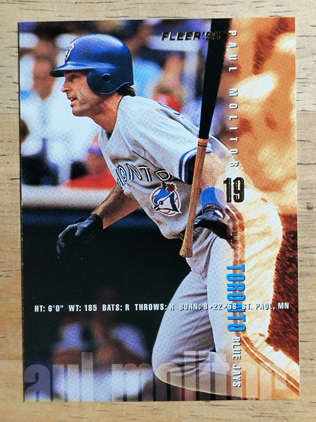 1995 Fleer #101 Paul Molitor