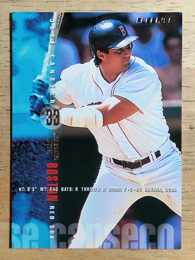 1995 Fleer Update #9 Jose Canseco