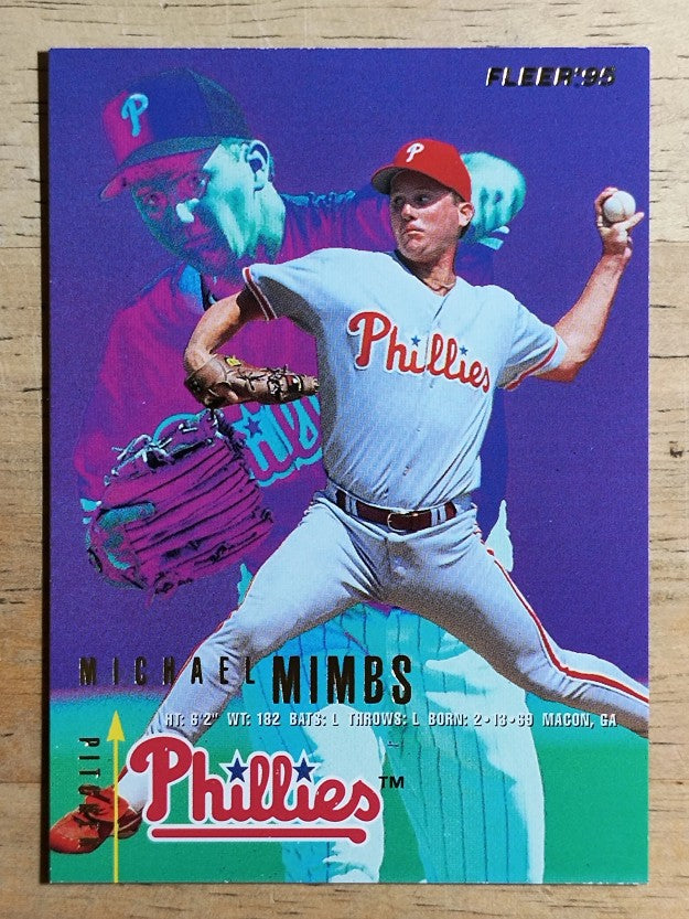 1995 Fleer Update #123 Michael Mimbs RC