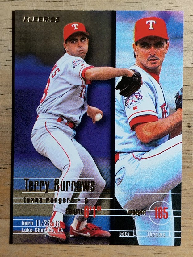 1995 Fleer Update #81 Terry Burrows