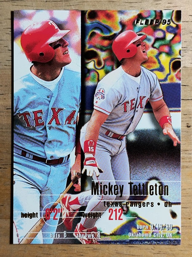 1995 Fleer Update #87 Mickey Tettleton