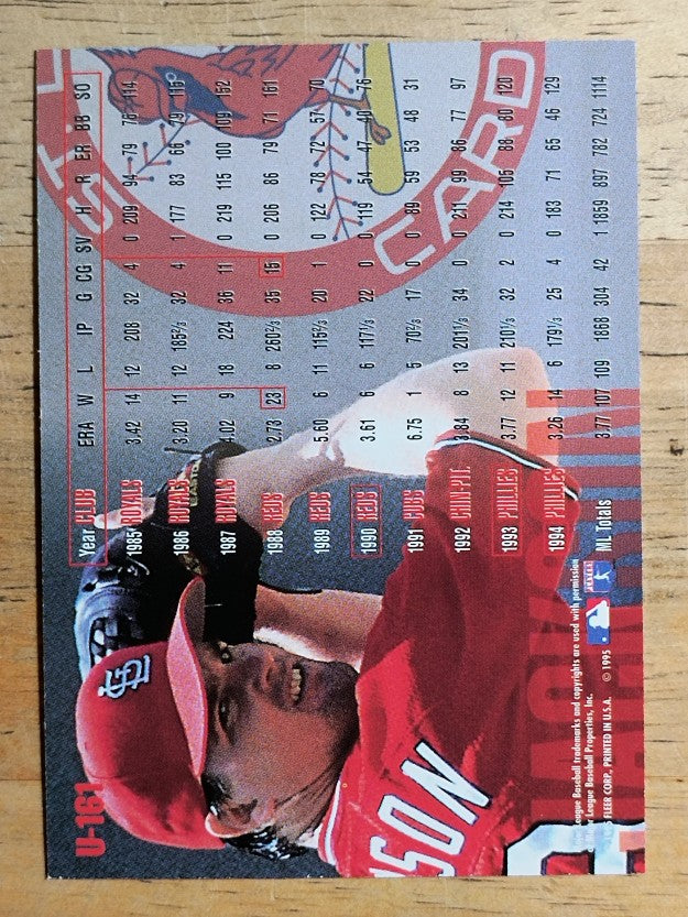1995 Fleer Update #161 Danny Jackson