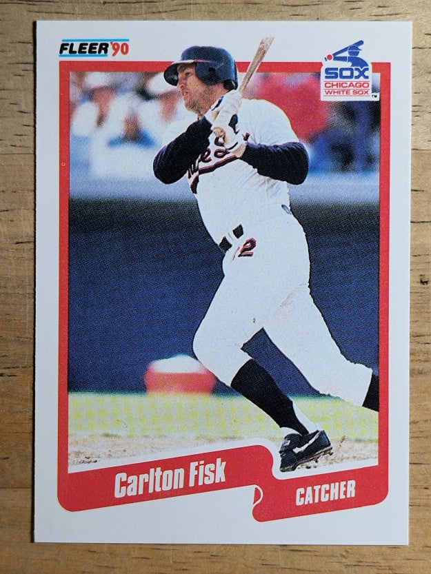 1990 Fleer #530 Carlton Fisk
