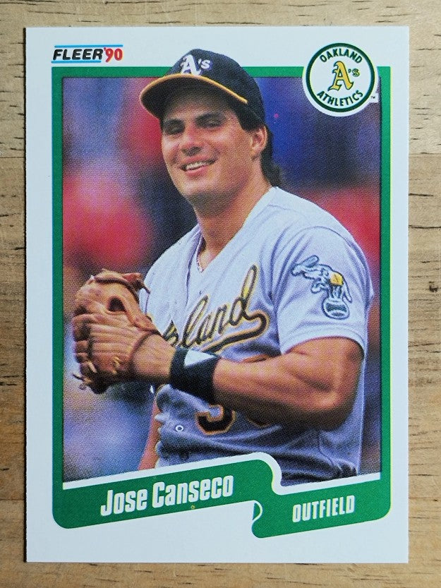 1990 Fleer #3 Jose Canseco