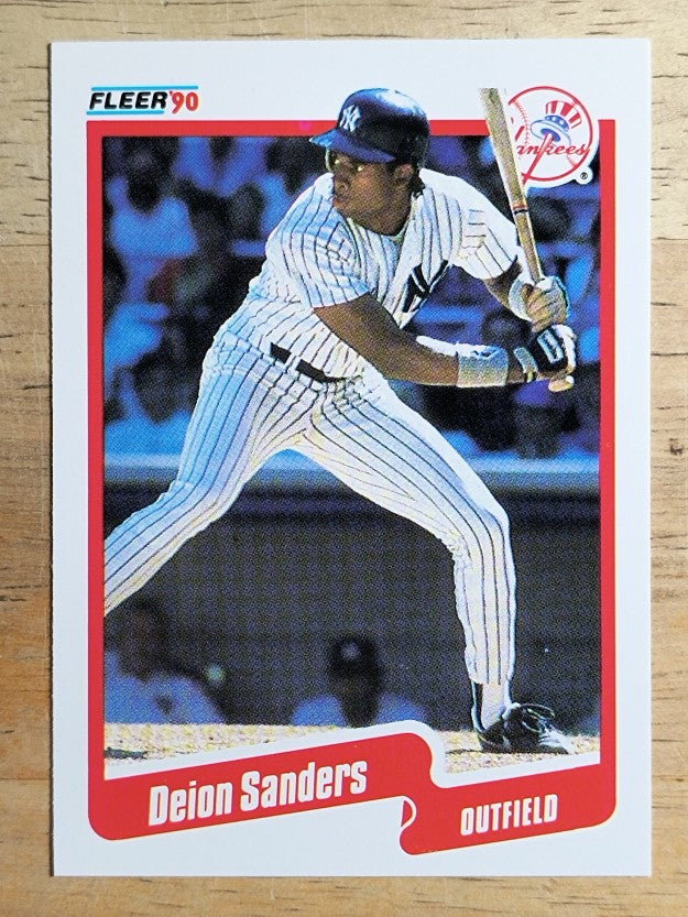 1990 Fleer #454 Deion Sanders
