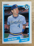 1990 Fleer #330 Paul Molitor