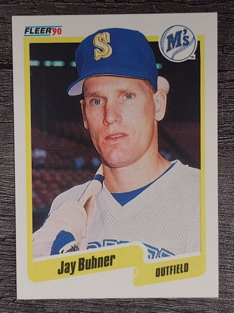 1990 Fleer #508 Jay Buhner