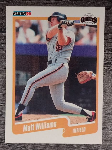 1990 Fleer #75 Matt Williams