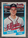 1990 Fleer #583 Tom Glavine