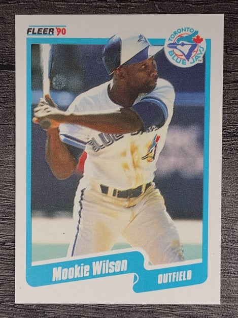 1990 Fleer #99 Mookie Wilson