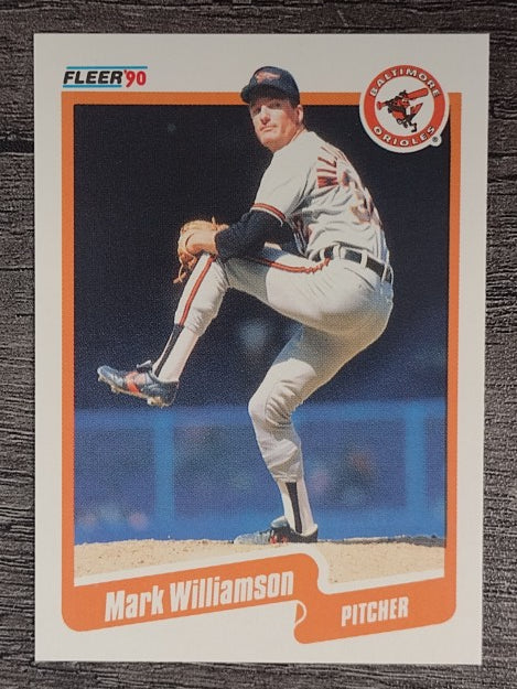 1990 Fleer #194 Mark Williamson