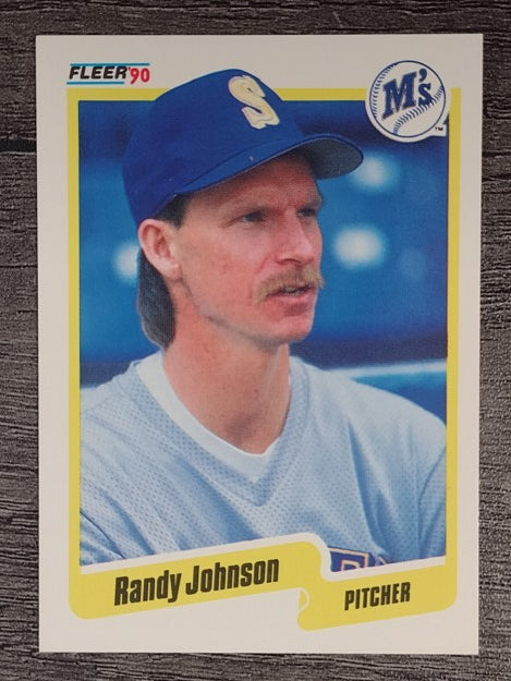 1990 Fleer #518 Randy Johnson