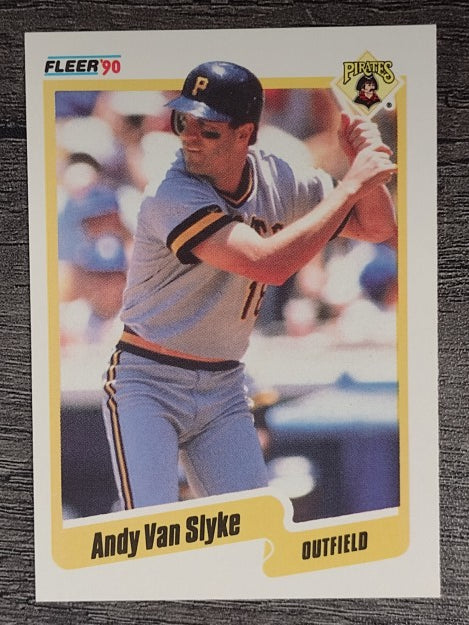 1990 Fleer #481 Andy Van Slyke