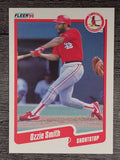 1990 Fleer #260 Ozzie Smith