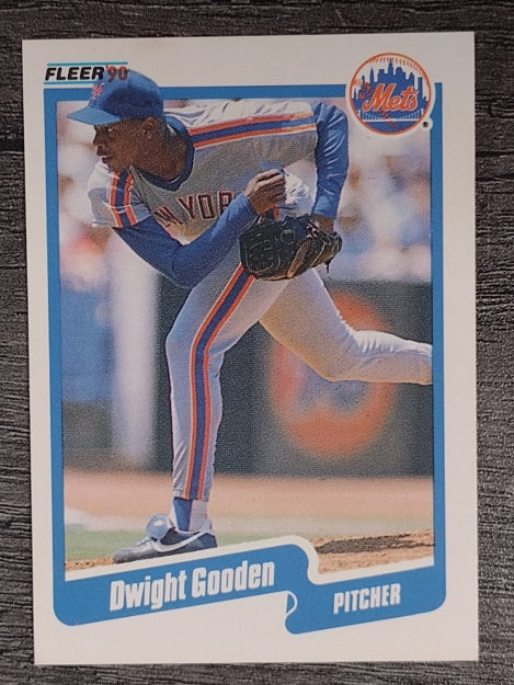 1990 Fleer #204 Dwight Gooden
