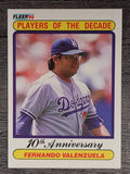 1990 Fleer #622 Fern.Valenzuela '81