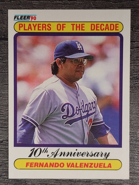 1990 Fleer #622 Fern.Valenzuela '81