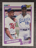 1990 Fleer #635 Kirby Puckett/Bo Jackson