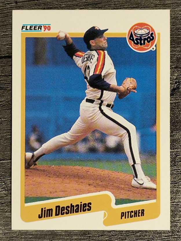 1990 Fleer #229 Jim Deshaies