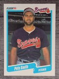 1990 Fleer #594 Pete Smith