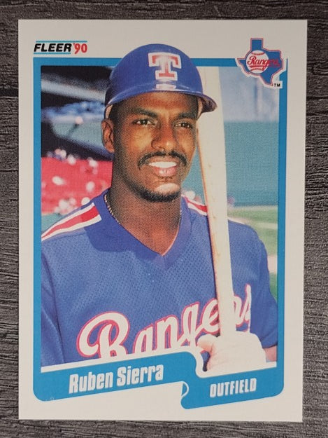 1990 Fleer #314 Ruben Sierra