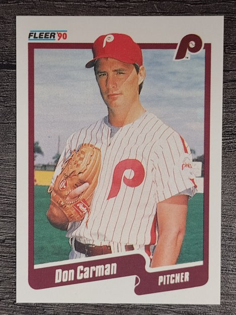 1990 Fleer #552 Don Carman