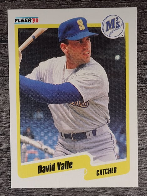 1990 Fleer #527 Dave Valle