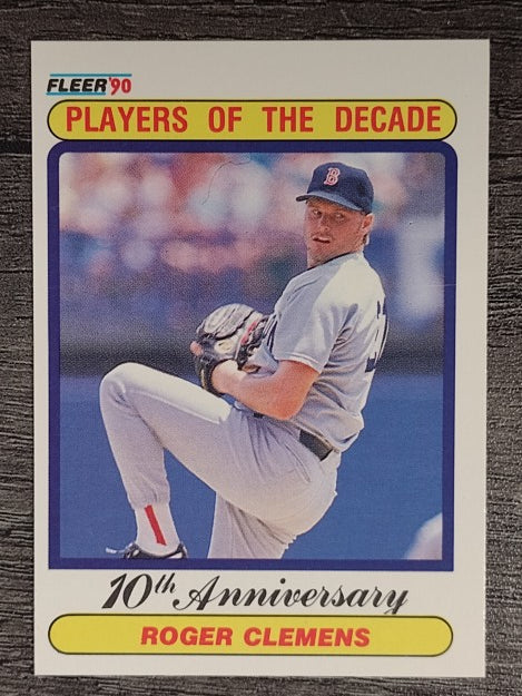 1990 Fleer #627 Roger Clemens '86