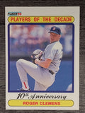 1990 Fleer #627 Roger Clemens '86