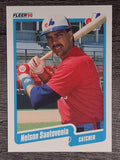 1990 Fleer #360 Nelson Santovenia