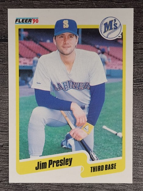 1990 Fleer #522 Jim Presley