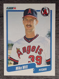 1990 Fleer #148 Mike Witt