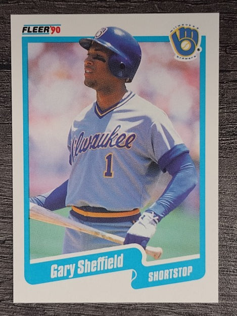 1990 Fleer #336 Gary Sheffield