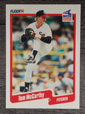 1990 Fleer #541 Tom McCarthy