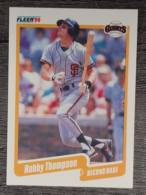 1990 Fleer #73 Robby Thompson