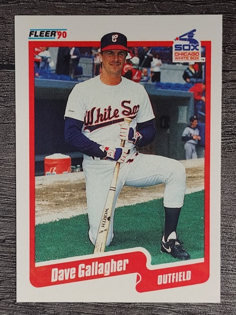 1990 Fleer #532 Dave Gallagher