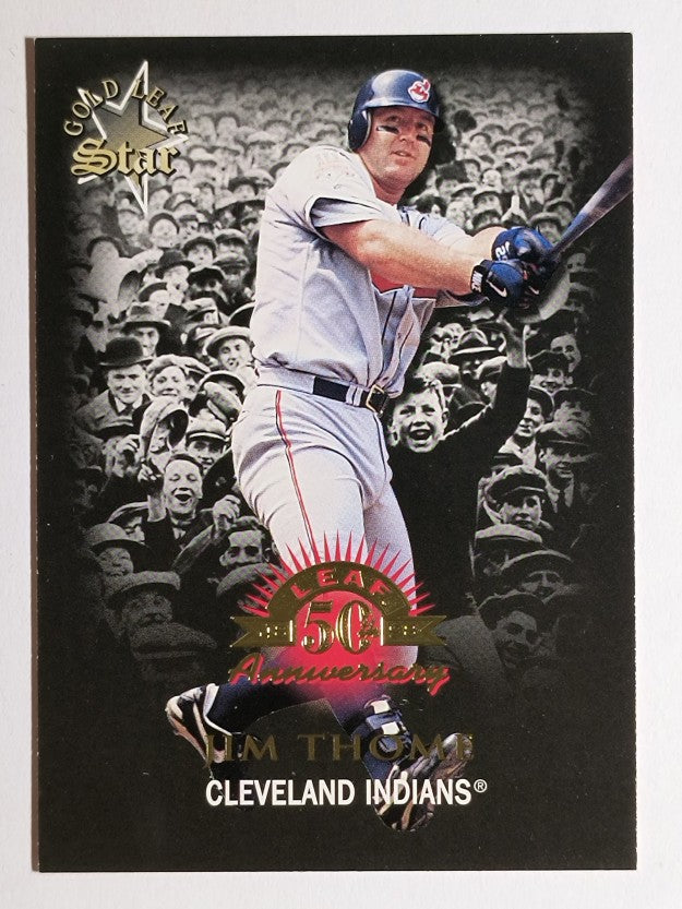 1998 Leaf #161 Jim Thome GLS