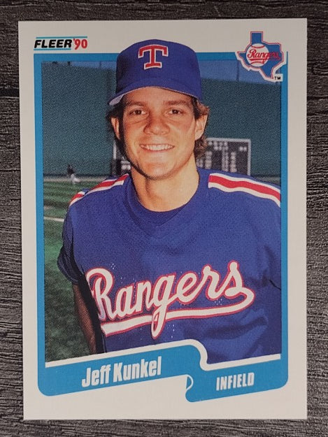 1990 Fleer #304 Jeff Kunkel