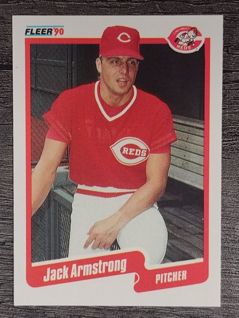 1990 Fleer #412 Jack Armstrong